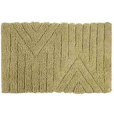 VETTA Коврик для ванной 40x60 см, хлопок, фисташковый, 5600, (Индия)