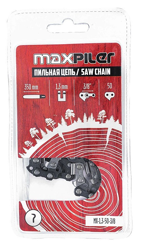 Цепь для бензопилы 50зв MX-1.3-50-3/8 (350мм 14