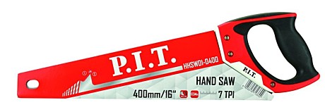 Ножовка по дереву 400мм P.I.T. 7 зубов HHSW01-0400
