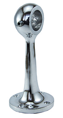 Держатель для рейлинга дистанц. торцевой (большой) высота до центра 55мм XG-019B/16 2853-16