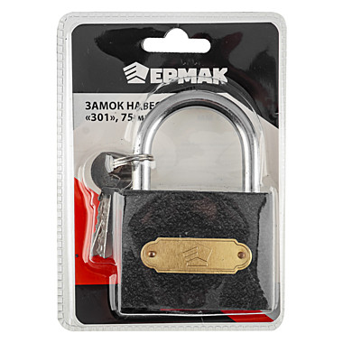 ЕРМАК Замок навесной 75мм 