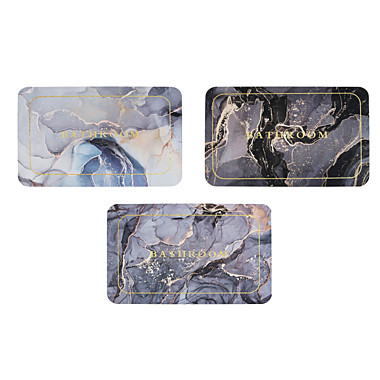 VETTA Коврик для ванной комнаты, полиэстер, 58x38 см