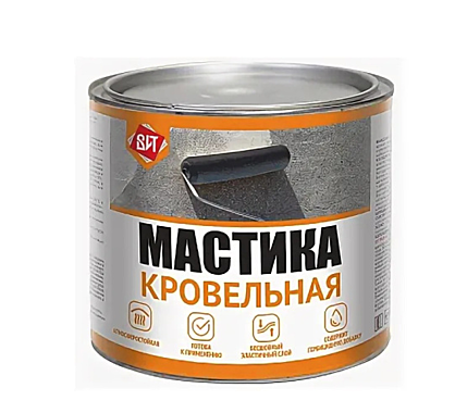 Мастика кровельная 1,6кг Царицынские краски