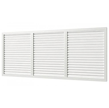 Решетка радиаторная 60/180 белая (уценка)