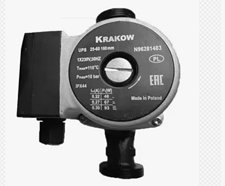 Насос KRAKOW UPS 25/60-180 циркуляционный 17111