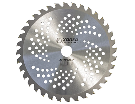 Нож для бензотриммера Хопер XF49001-VII 230x25.4x36T 