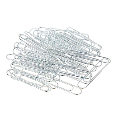 Скрепки металлические оцинкованные 50мм,50шт 588-012