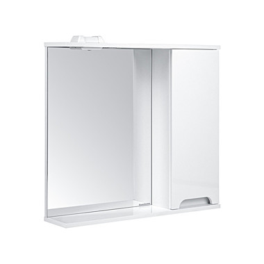 Зеркало-шкаф VESTA 75 №3 белый глянец Pur-клей