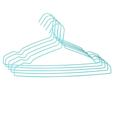 VETTA Набор вешалок металлических, 5 шт, цветное покрытие, 40 см