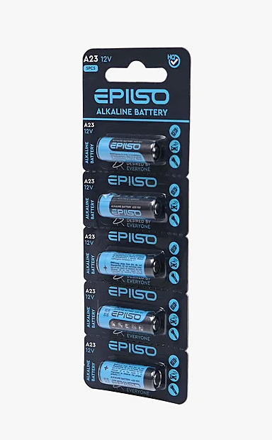 Батарейка EPILSO A23 5BC 12V EPB-A23-5BC