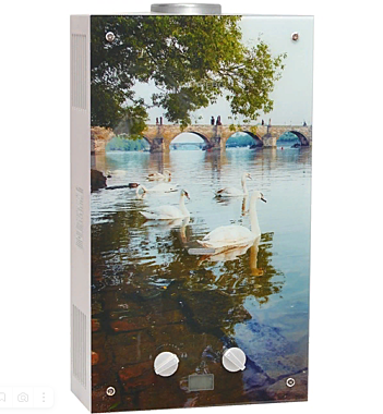 Колонка газовая GENBERG 210.01 ДЕКОР 10л Прага (Мост)