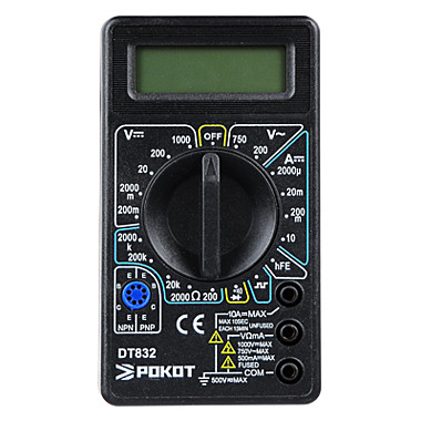 РОКОТ Мультиметр цифровой DT-832