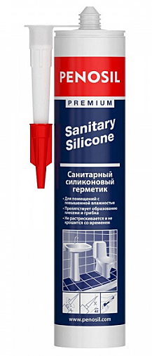 Герметик силиконовый PENOSIL Premium Sanitary Silicone 280мл белый