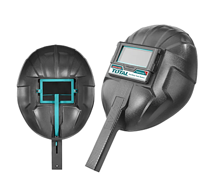 Маска сварочная c ручкой TOTAL 11 DIN TSP9102