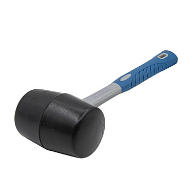 Киянка резиновая 910г фиберглассовая рукоятка Hardax 38-6-212