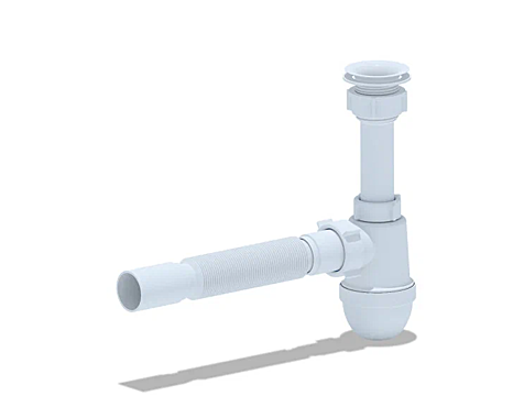 Сифон для нерж. мойки Варяг арт С5005 40*40 Россия 501104