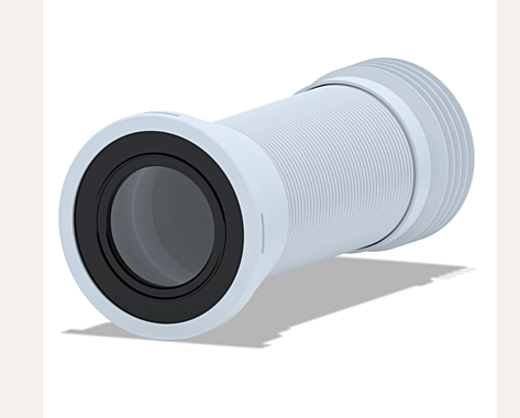 Труба для унитаза гофра Ани 280х575 гибкая армированная К928 530864