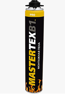 Пена огнестойкая монтажная MASTERTEX B1 PRO  750мл
