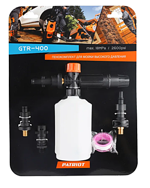 Пенокомплект PATRIOT GTR400 для минимоек 322305755