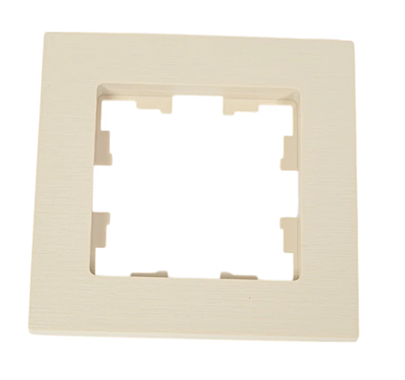 Рамка 1-м BRITE РУ-1-БрКр БЕЖЕВЫЙ IEK BR-M12-K10