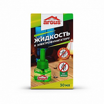 Жидкость от комаров к фумигатору 30мл без запаха Argus AR-4