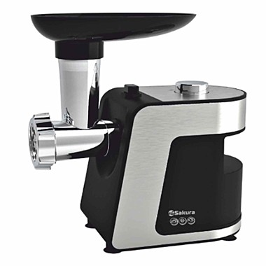 Мясорубка электрическая SA-6432 1800Вт реверс+комплект насадок