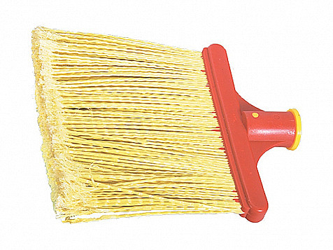 Метла полипропиленовая 240х160мм веерная // Сибртех 63209