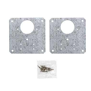 Пластина для ремонта петель 35мм 2шт, крепёж 70-0-690