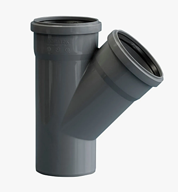 Тройник 110/110/45 (с/к) 7660400