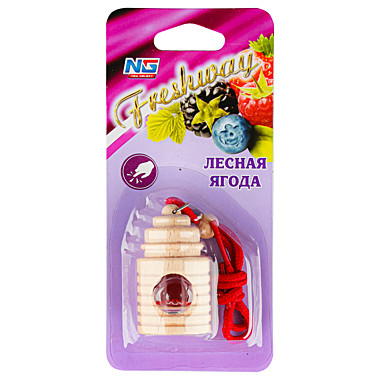 Ароматизатор подвесной NEW GALAXY Freshway, лесная ягода 794-388