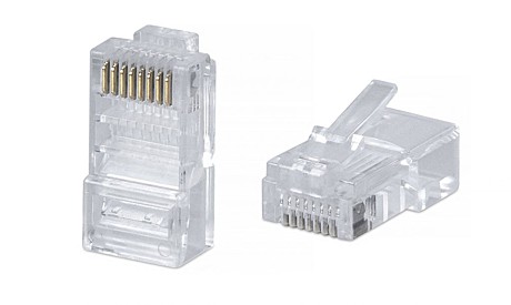 Разъем для компьютерных сетей RJ45 PET-8P8C CARDENA