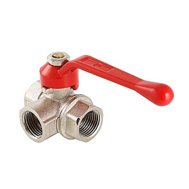 Шаровый кран VALTEC 3-х ходовой тип L 1/2