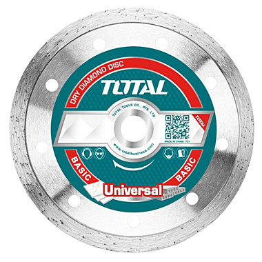 Круг алмазный 230х22,2мм сплошной TOTAL TAC2122303