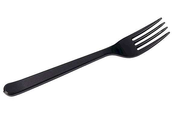 Упаковка вилок столовых 180мм ПС черная Премиум 50шт 