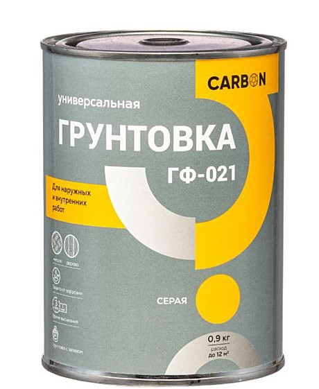 Грунтовка ГФ-021 1,9кг серый CARBON 