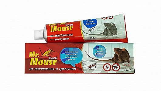 Клей от грызунов,насек. MR.MOUSE 135г M-002