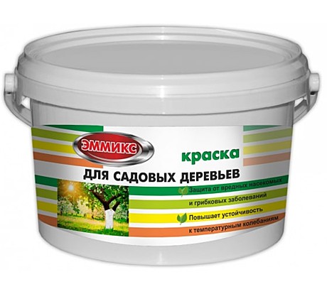 Краска для садовых деревьев 1,2кг Эммикс (Квил)