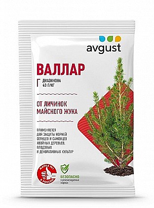 Средство Валлар Г 50г от личинок майского жука Avgust