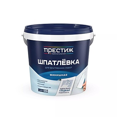 Шпатлевка ПРЕСТИЖ акриловая финишная 1,5кг 260718