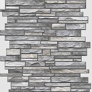 Панель самокл. ПВХ Регул Сумерки камень 480*480
