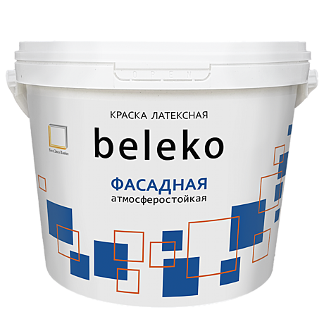 Краска ВД BelEco фасадная 1,3кг