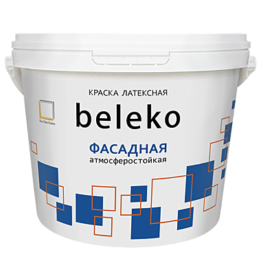 Краска ВД BelEco фасадная 3кг