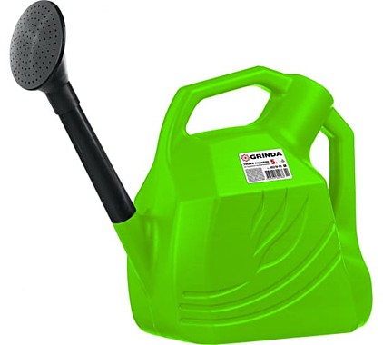 Лейка садовая 5,0л GRINDA D0618 пластиковая съемный наконечник  40319-05_z02
