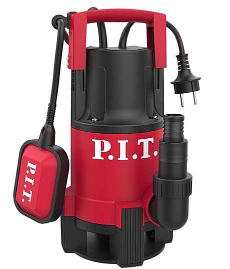 Насос P.I.T. PSW550-W дренажный (550Вт гряз.вода, напор 9м произ-ть 150л/мин корпус ударпластик)
