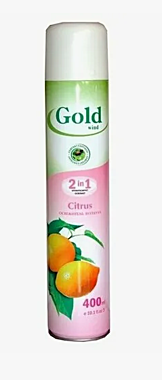 Освежитель воздуха GOLD WIND 300мл Цитрус