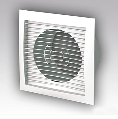 Решетка для вентиляции приточно-вытяжная АБС 170х170х с фланцем ф125 1717РС12,5Ф 511368