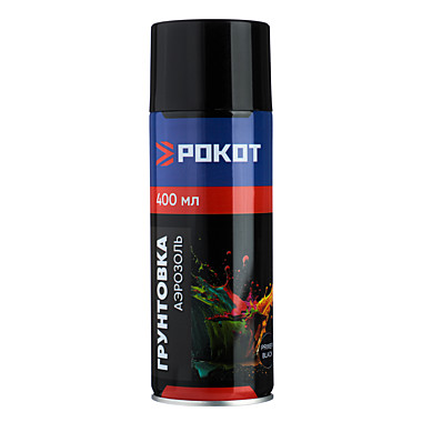 РОКОТ Грунтовка аэрозоль 400мл, черная