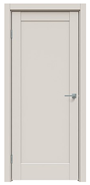 Образец Дверь межкомнатная L4 ПВХ Сатин Серый ДПГ-80