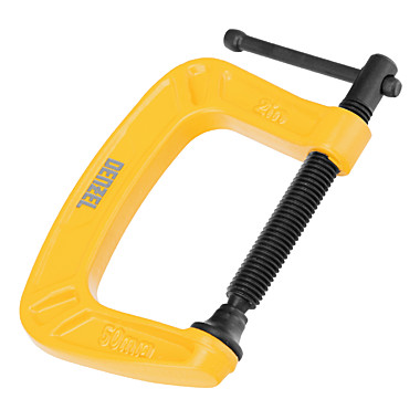 Струбцина G-образная 50мм усиленная // Denzel 20641