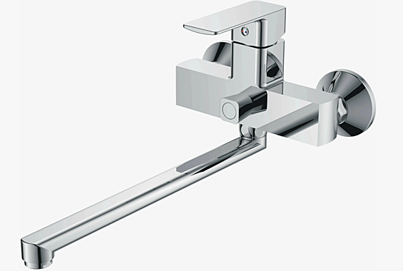 Смеситель для ванны CRON CN-22129 длинный излив